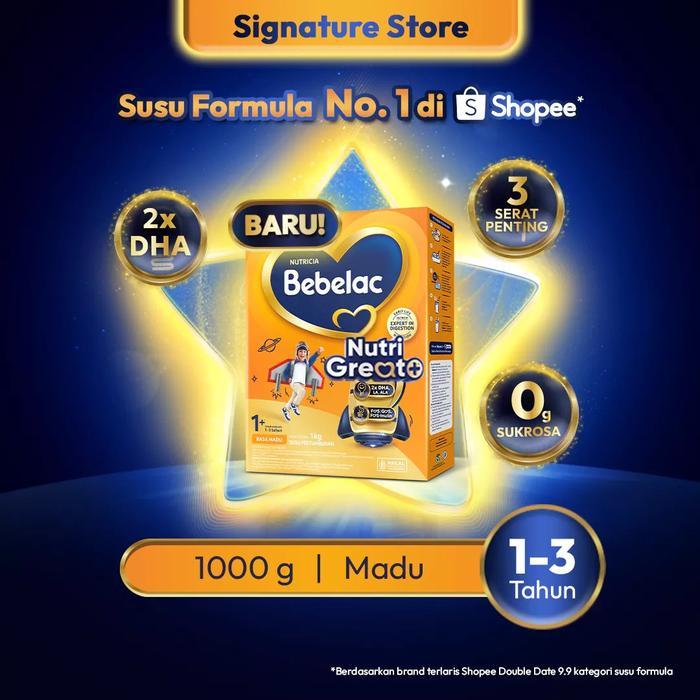 U LIFE Bebelac 1+ Susu 1000 gram Susu Anak 1-3 Tahun