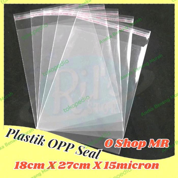 Plastik OPP Seal 18X27X03