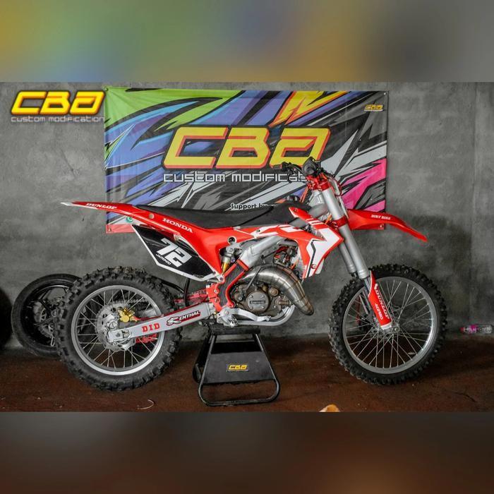 PREMIUM rangka frame CRF 250 bukan ktm klx yz bisa pnp semua mesin