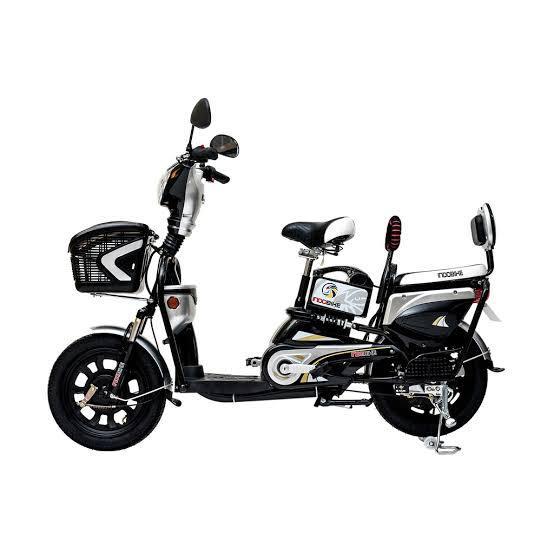 Sepeda Listrik Indobike Akasia 48V 12A - Hitam