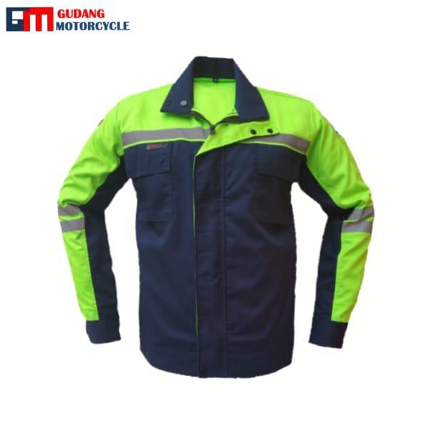 Baju Safety Proyek/Wearpack Safety/Wearpack Modist Premium/Baju bengkel,Seragam Proyek Semi Jaket