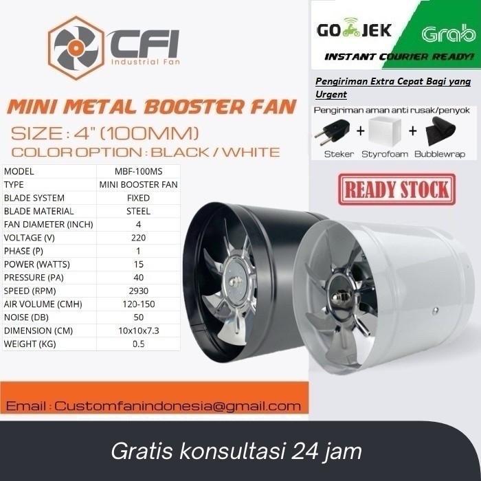 4" Inch Mini Inline Fan/Booster Fan/Air Duct Fan/Exhaust Fan