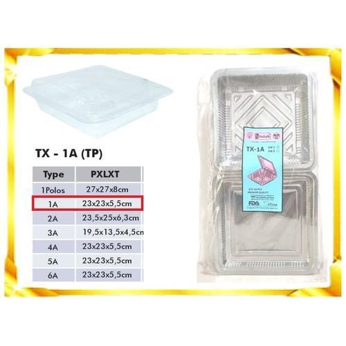 Mika Kue TX-1A Gajah - Mika Box TX 1A - ISI 50 PCS