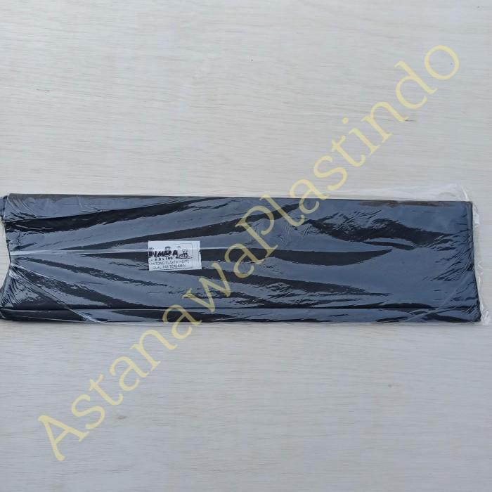 Kantong sampah HDPE plastik ukuran 60x100 hitam murah 100x60
