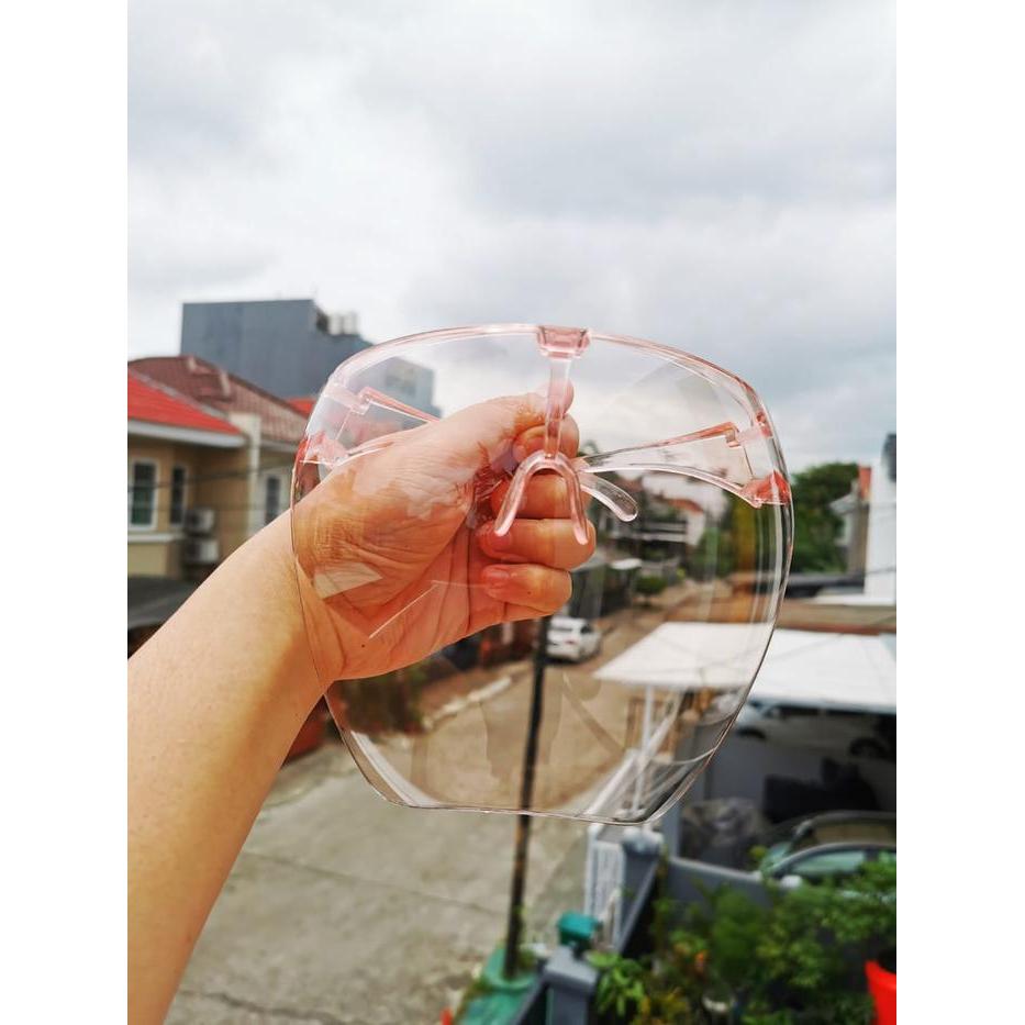 Terlaris Best Quality 100% Original Face Shield Acrylic Face Shield Kacamata Warna Face Shield Raffi