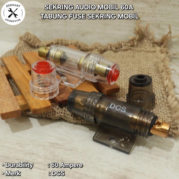 SEKRING AUDIO MOBIL / FUSE AUDIO 60 AMPERE / FUSE HOLDER 60 AMPERE - DCS