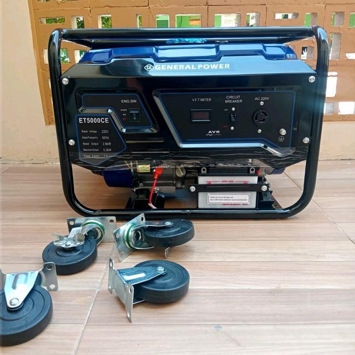 Genset 3200 watt merk general power ET5000CE