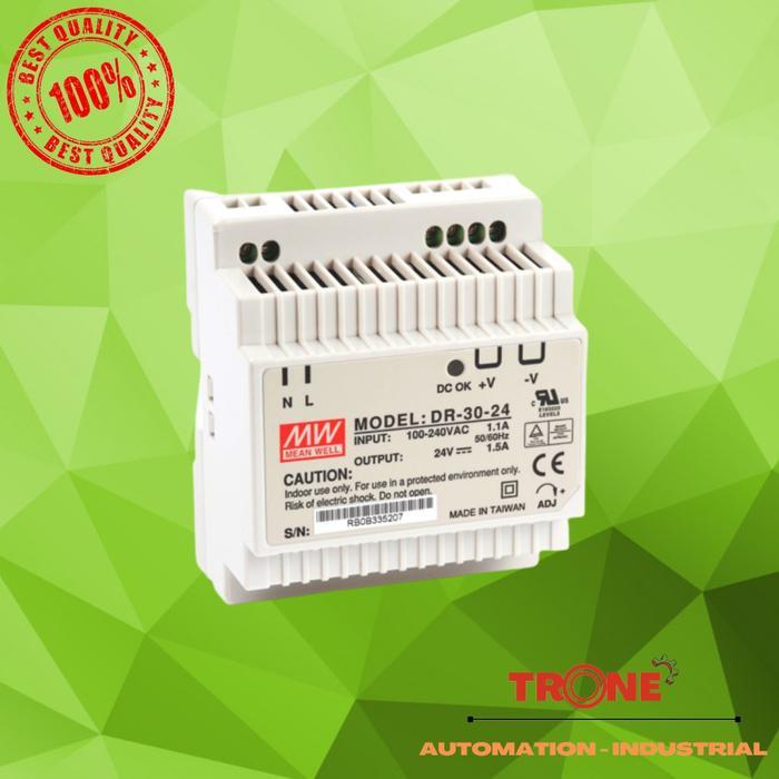 DR30-24 DR-30-24 DR 30 24 AC DC Converter 24V DIN Switching Power