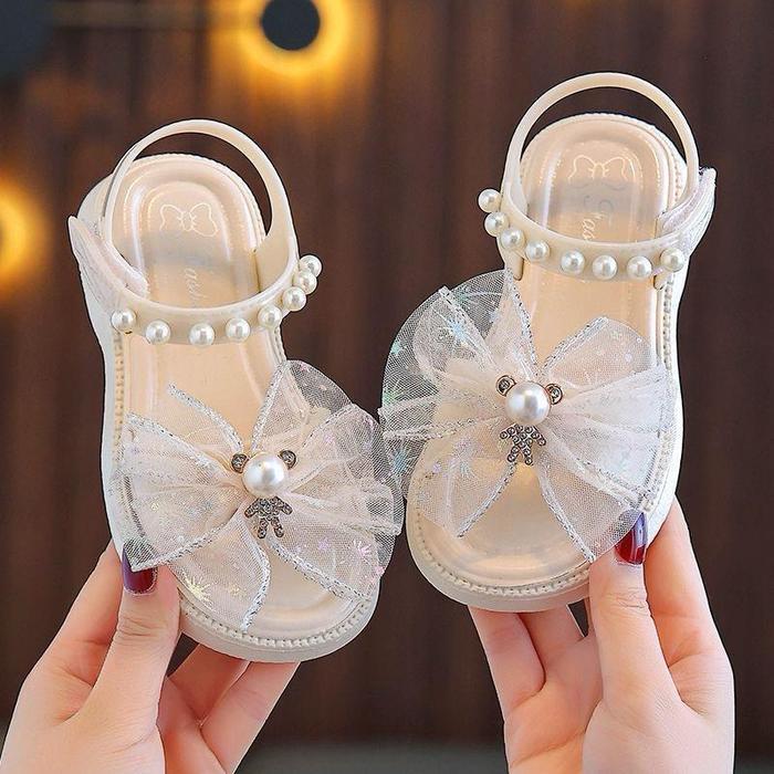 Littlecat Sandal Anak Perempuan Sandal Pesta Model Lucu 2-9 Tahun im Bling teddy Bayi Cewek