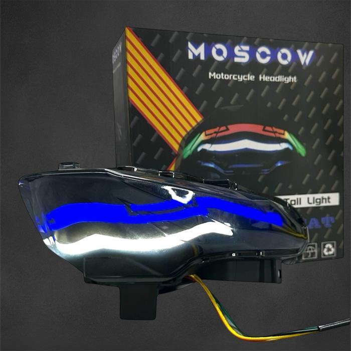 LAMPU STOP BELAKANG MODEL CUSTOM LAZY RGB 210 MODE COLOUR BY APK IOS ANDROID WARNA WARNI STOPLAMP