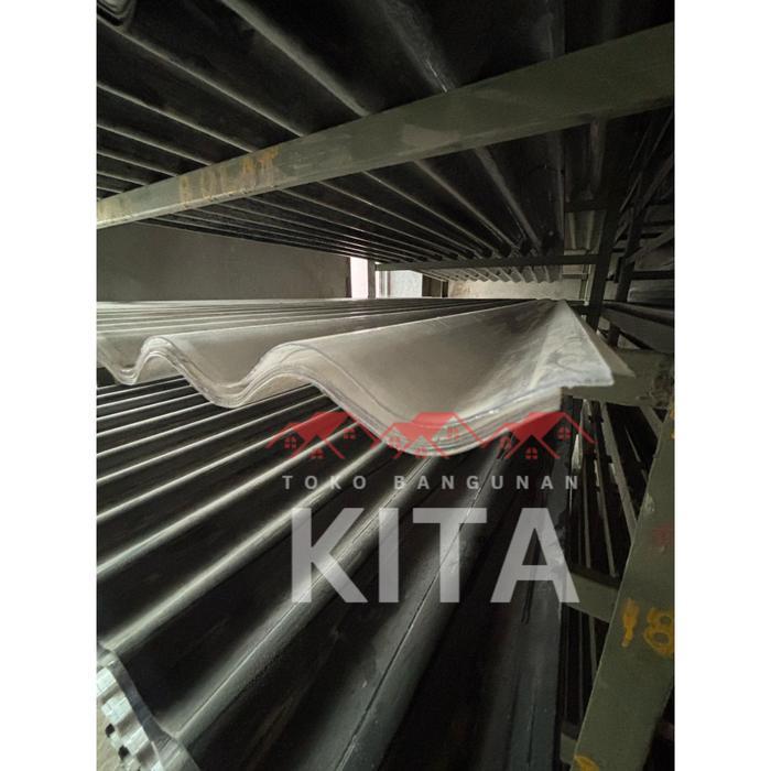 Solartuff - Polycarbonate roofing Roma (clear) Kualitas Premium