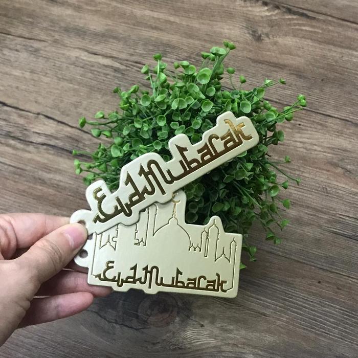 Jual tag lebaran gold good quality handmade dan exclusive