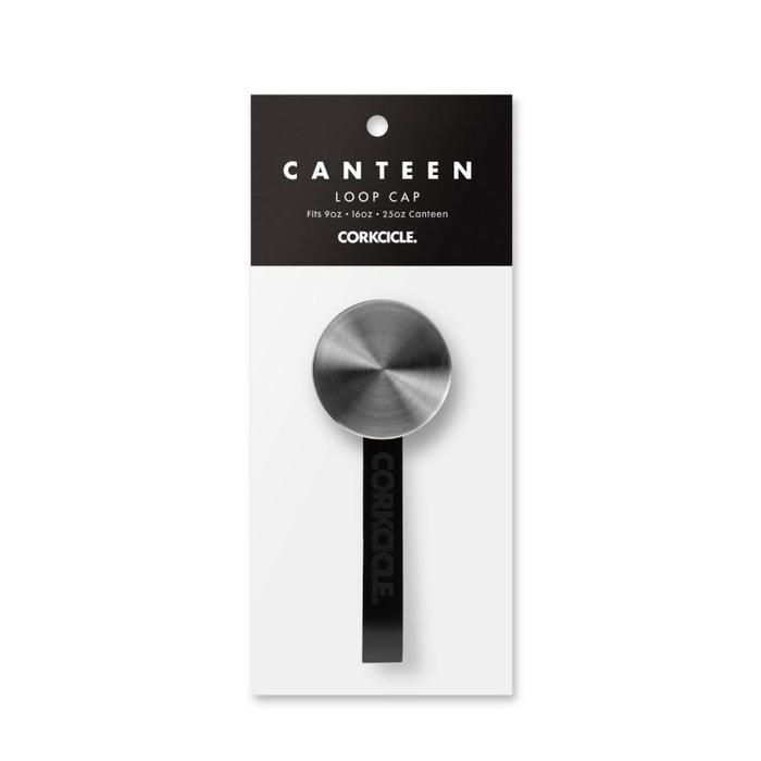 Corkcicle Canteen Loop Cap Black - 9Oz, 16Oz, 25Oz