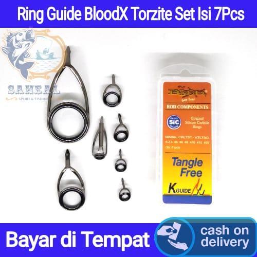 Set Ring Joran Pancing Blood-X Torzite Component / Mamarit Cincin Joran Pancing K-Guide 1 Set