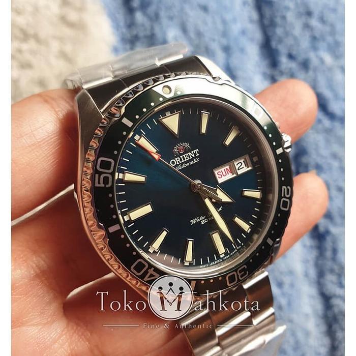 Ready Jam Orient Mako 3 Green Kamasu RA AA 0004E / RA AA0004E19B