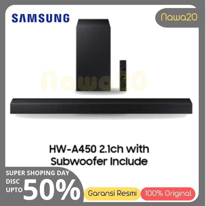 Ready SAMSUNG SOUNDBAR HW-A450 HW A450 SUBWOOFER SPEAKER NEW