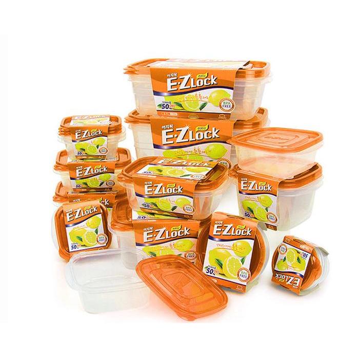 Lock&Lock Ez Lock 520Ml/3Pcs (Hle120S), 100% Original