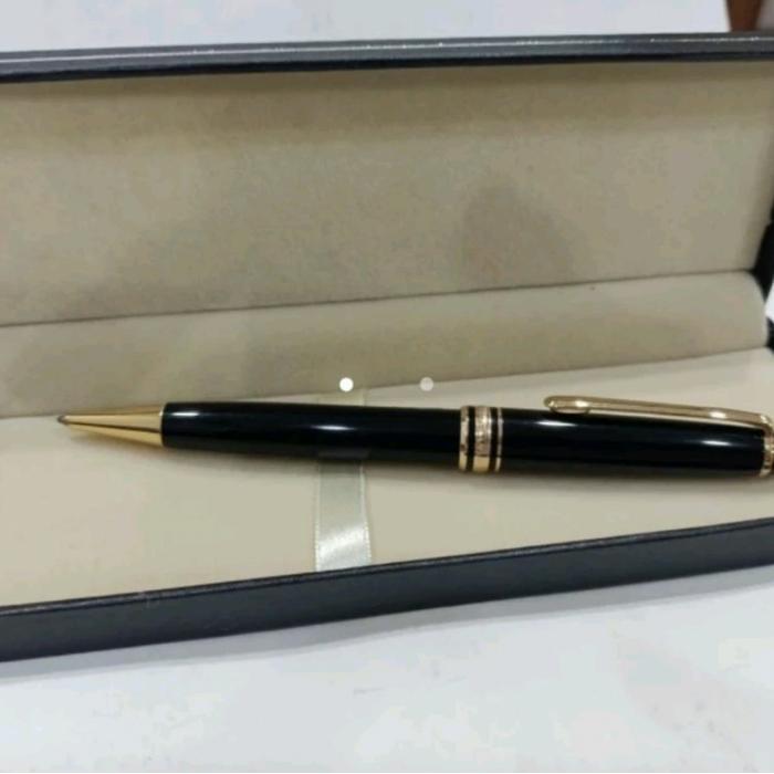 Hot Sale Bollpoint Mewah Premium Luxury Pen Monblanc Meisterstuck Gratis Box Dan Gratis Grafir Nama