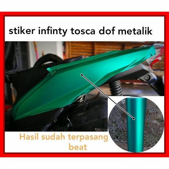 STICKER METALIC DOFF INFINITY PREMIUM SKOTLET MOTOR