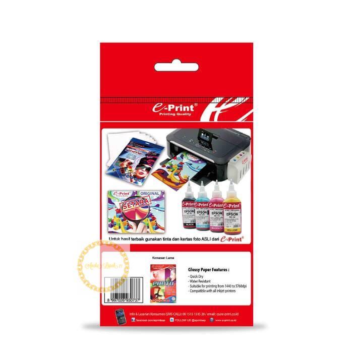 "New" Kertas Photo 4R / Glossy Paper Photo 4R