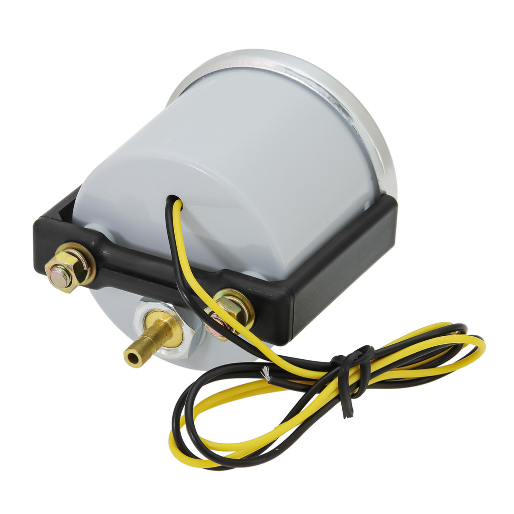 3.0 BAR Universal Smoke Len Turbo Boost Mechanical Car Wthie LED Gauge -1~0~3Bar Turbo Boost Meter