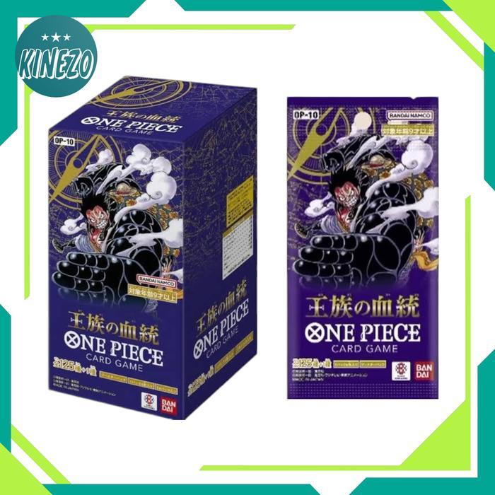 One Piece OP 10 Booster Box Royal Bloodline Isi 24 Pack Bandai Japan Card Game TCG