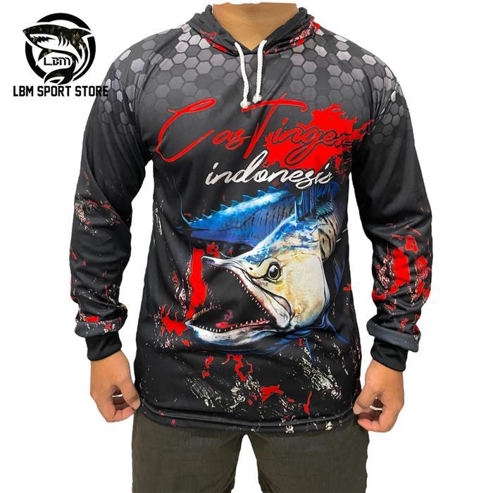 Jersey Mancing kaos mancing baju mancing terlaris tangan panjang Uniseks