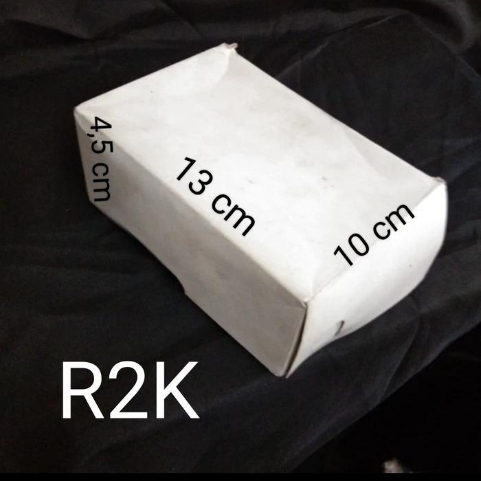 Kardus R2K TP Putih Snack Box Polos