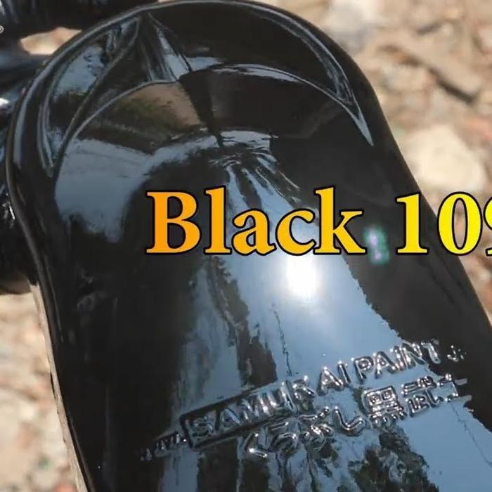 "New" Samurai Paint Pylox Pilox Black Hitam Kilap 109