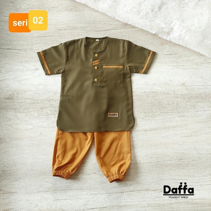 TERLENGKAP DAFFA.COLLECTION - KOKO DAFFA 02 - BAJU KOKO BAYI BAJU KOKO ANAK JOGER USIA 0- 5 TAHUN