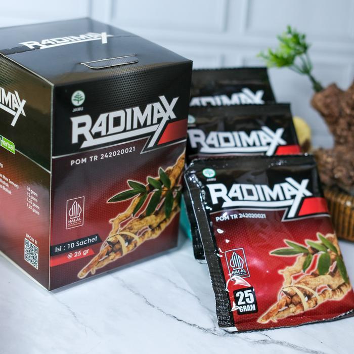 Kopi Radimax Original 1 Box Isi 10 Sachet Sudah Bpom Halal Mui