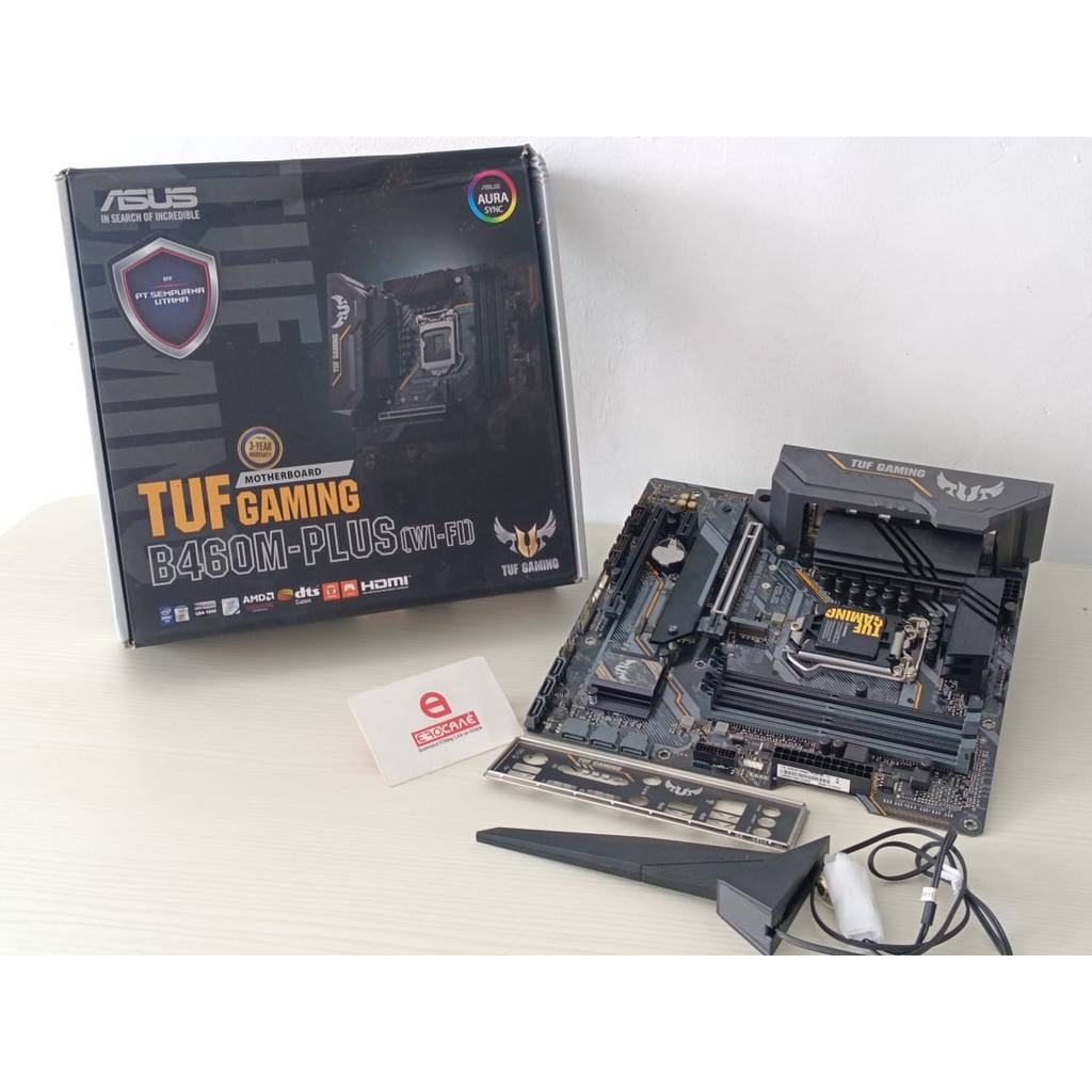 Mobo intel B460 LGA 1200 ASUS TUF Gaming B460M-PLUS Wi-Fi support Comet-Rocket Lake
