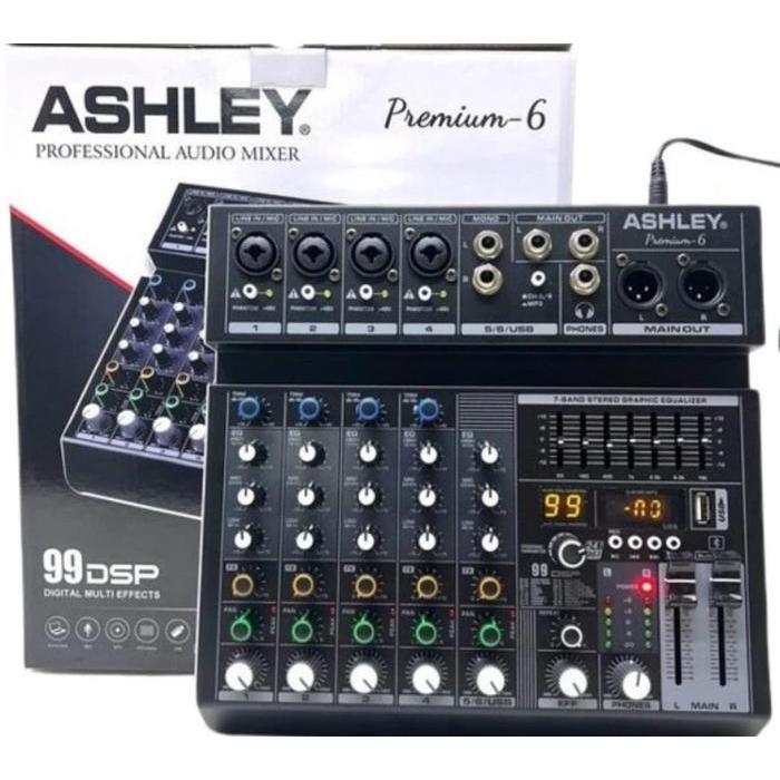MIXER ASHLEY PREMIUM 6 / ASHLEY 6 CHANNEL ORIGINAL