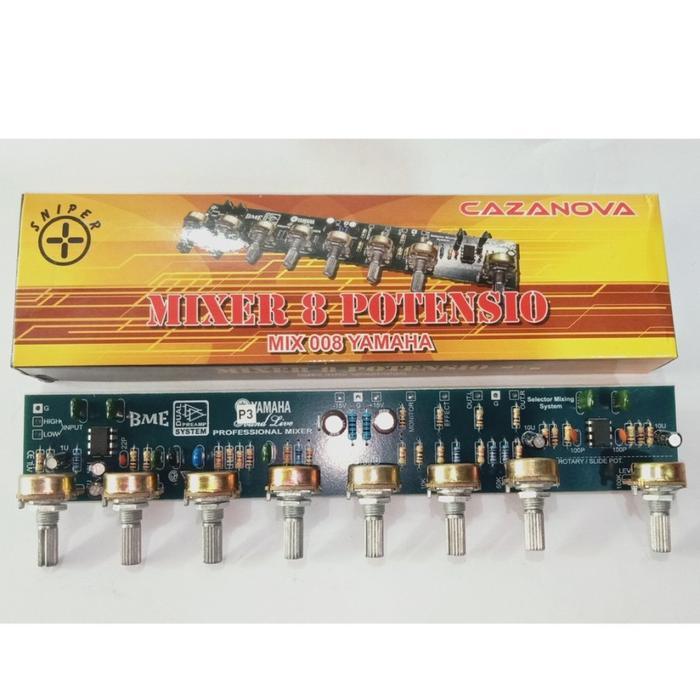Kit Mixer 8 Potensio Potentio YAMAHA CAZANOVA by BME