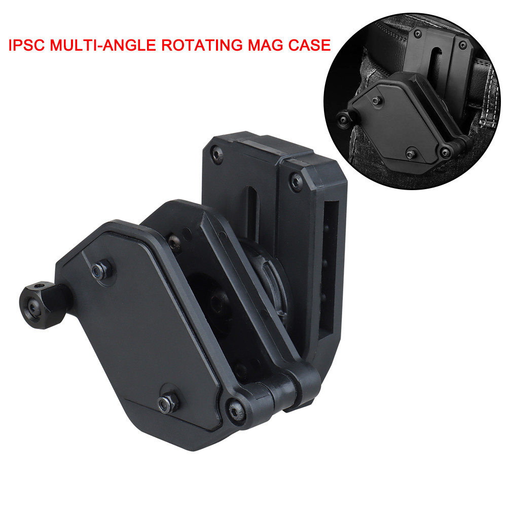 Ipsc Magazine Pouch Adjustable Multi-Angle Speed Mag Carrier Holster For 1911, G17, Hi-Capa, Px4,