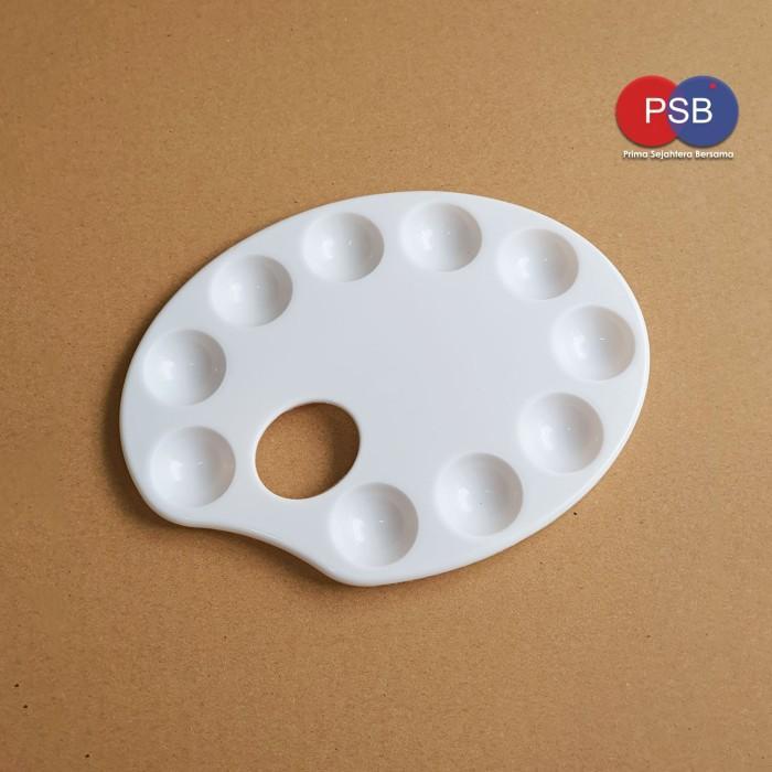 Palet Lukis Plastik Oval Picasso / Oval Plastic Palette