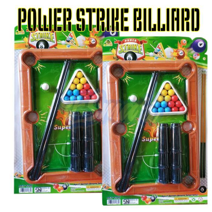 mainan billiard-mainan edukasi billiard power strike