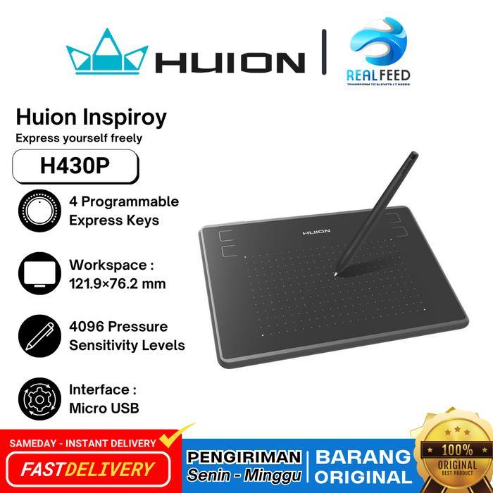 HUION Inspiroy H430P Graphic Drawing Pad Pen Tablet