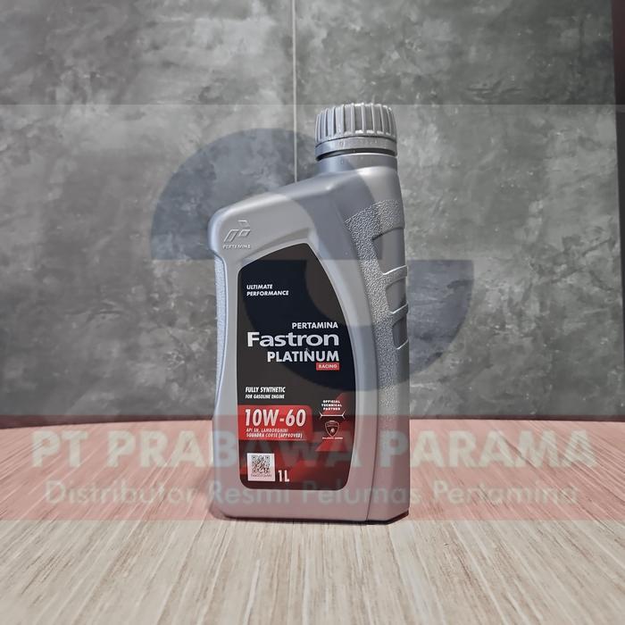 Pertamina Fastron Platinum 10W-60 1 Liter - Oli Mobil Original