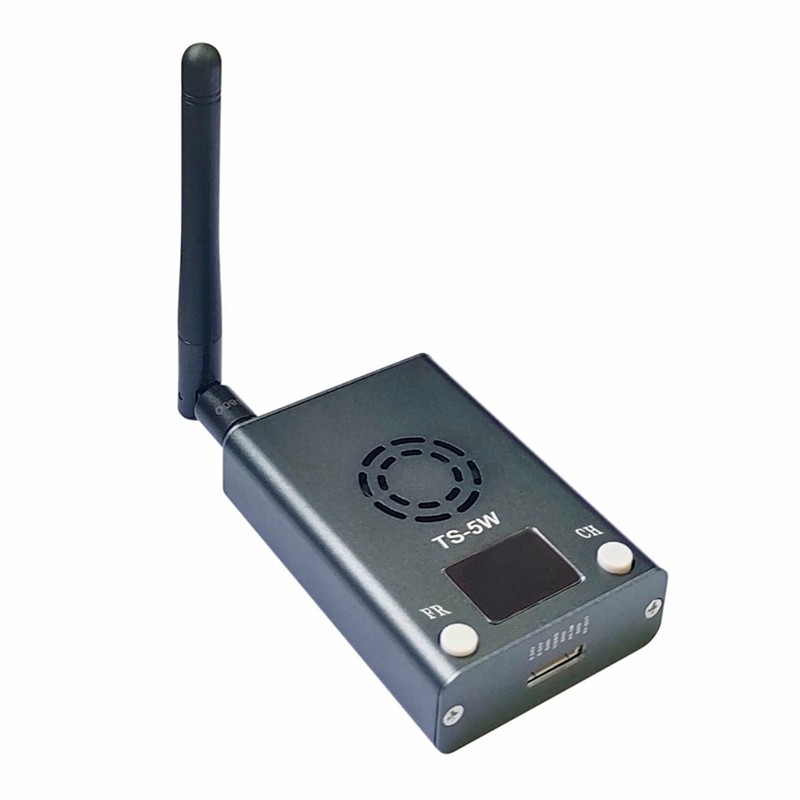 PROMO   TS-5W 5,8g 56ch sender wideband fm modulieren av sender modul audio video sender metall LKYW