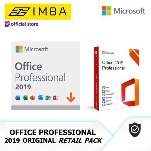 OFFICE PROFESIONAL 2019 ORIGINAL RETAIL PACK