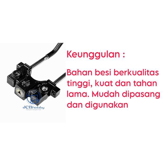 Kunci gembok roda depan motor Honda original AHM