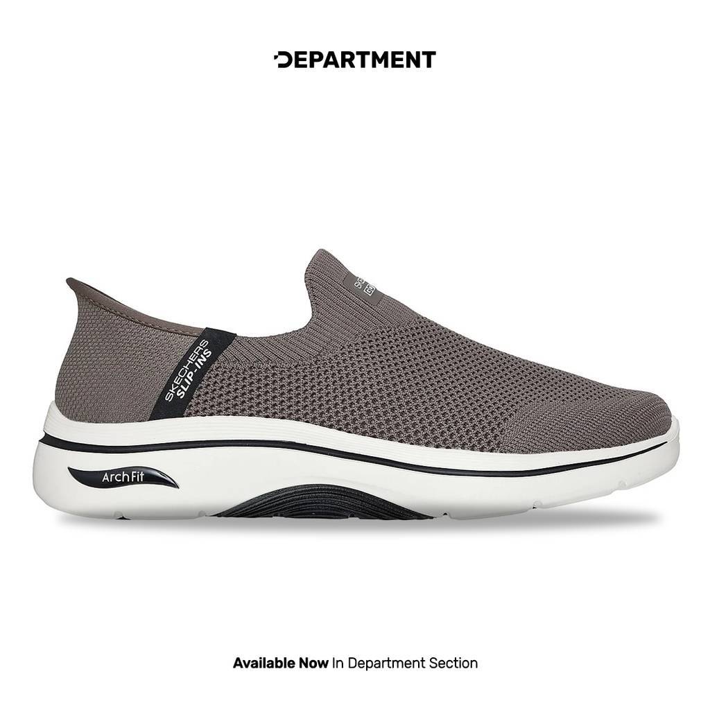 SKECHERS Sepatu Sneakers Pria GO WALK ARCH FIT 2.0 ICONIC 2 216522BRN ORIGINAL