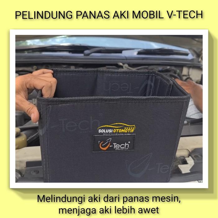 Aki Mobil Toyota Innova Reborn 2016+ Pelindung Panas Cegah Aki Soak