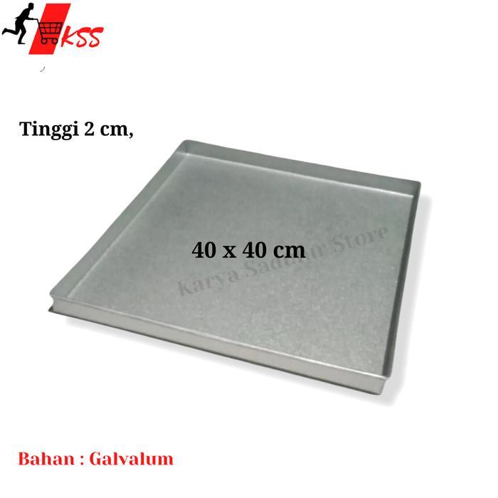 Loyang oven tangkring / Loyang kue kering 40x40cm/loyang oven/loyang kue/loyang kuker 40x40