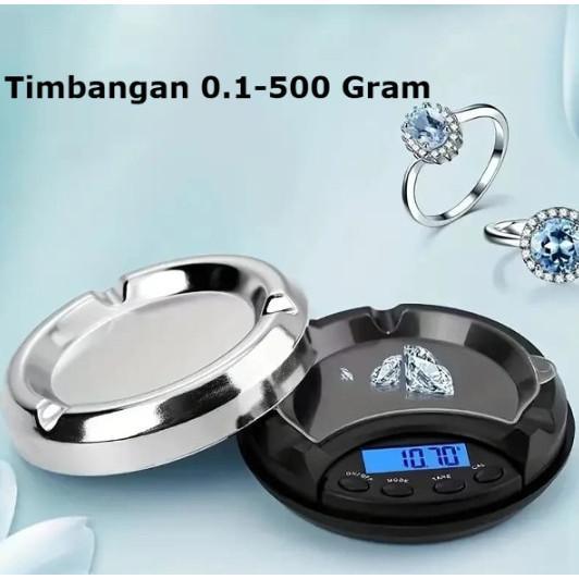 Timbangan 500g 0.01 Digital Pocket Timbangan Perhiasan Logam Timbangan Mini Digital