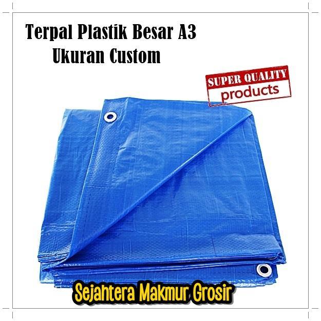 Terpal Genteng Custom / Terpal Proyek Custom / Terpal Jadi A3 Meteran