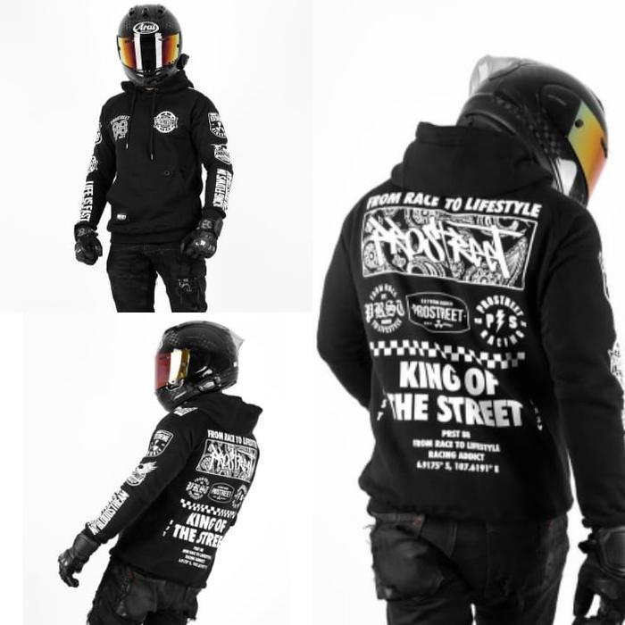 Best Seller Sweater Hoodie Prostreet Black Edition - Hoodie Prostreet X Treme Rider Original