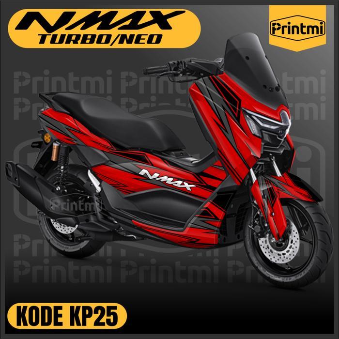 Decal Stiker Full Body Nmax Neo S Turbo 155 2024 Sticker Motor Variasi Modif Racing Skotlet Kp25