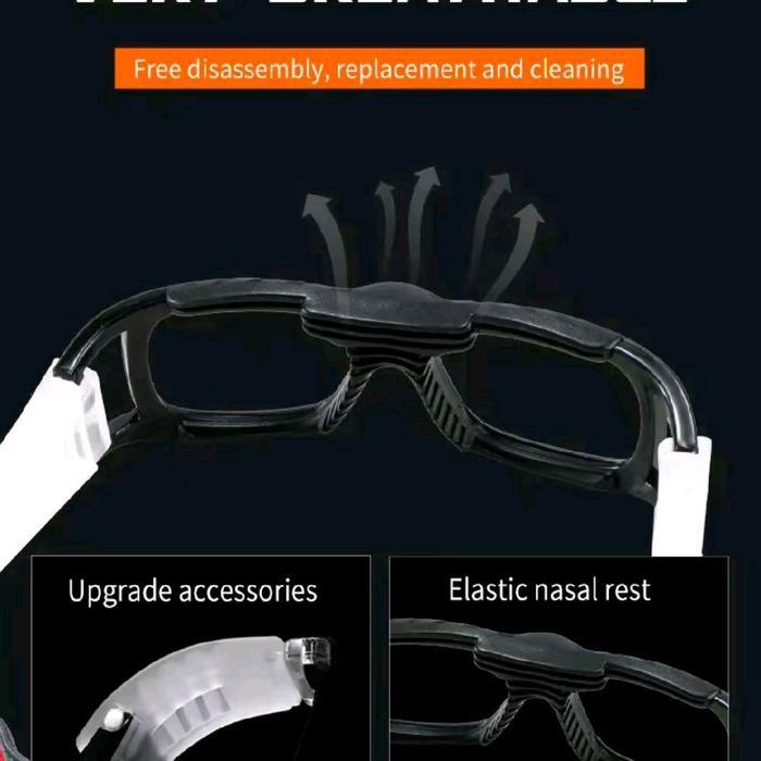 kacamata futsal minus kacamata basket minus kacamata volley minus silinder kacamata olahraga